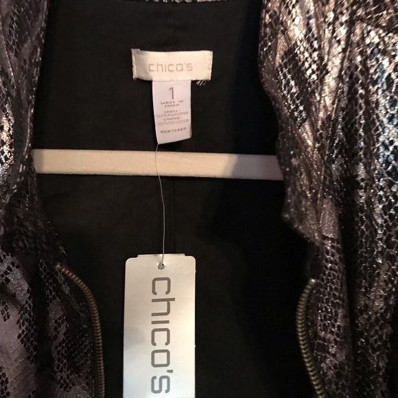 Chico’s Python Jacket - Picture 7 of 9